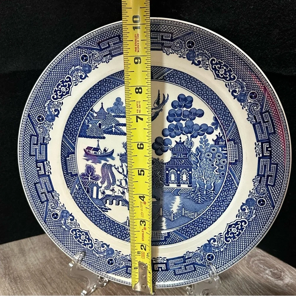 Johnson Brothers Willow Blue - Blue Willow Dinner Plate 10 1/4”
